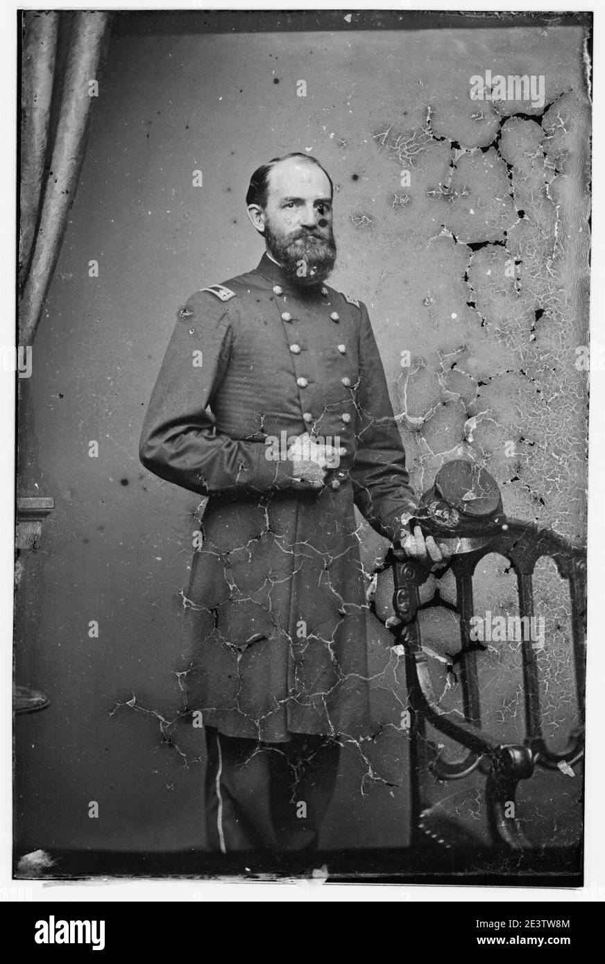 Maj. W. Allen Stock Photo
