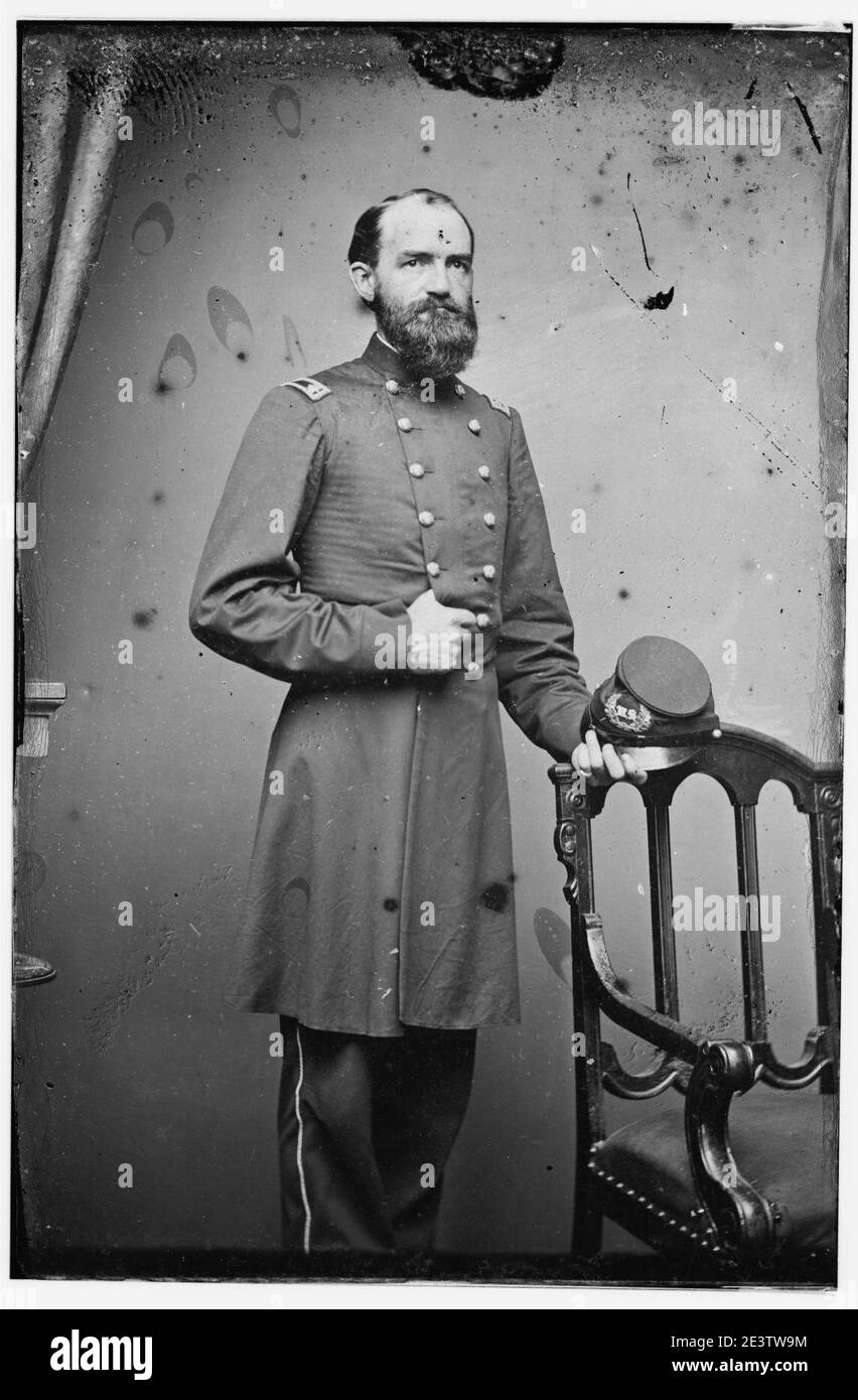 Maj. W. Allen Stock Photo