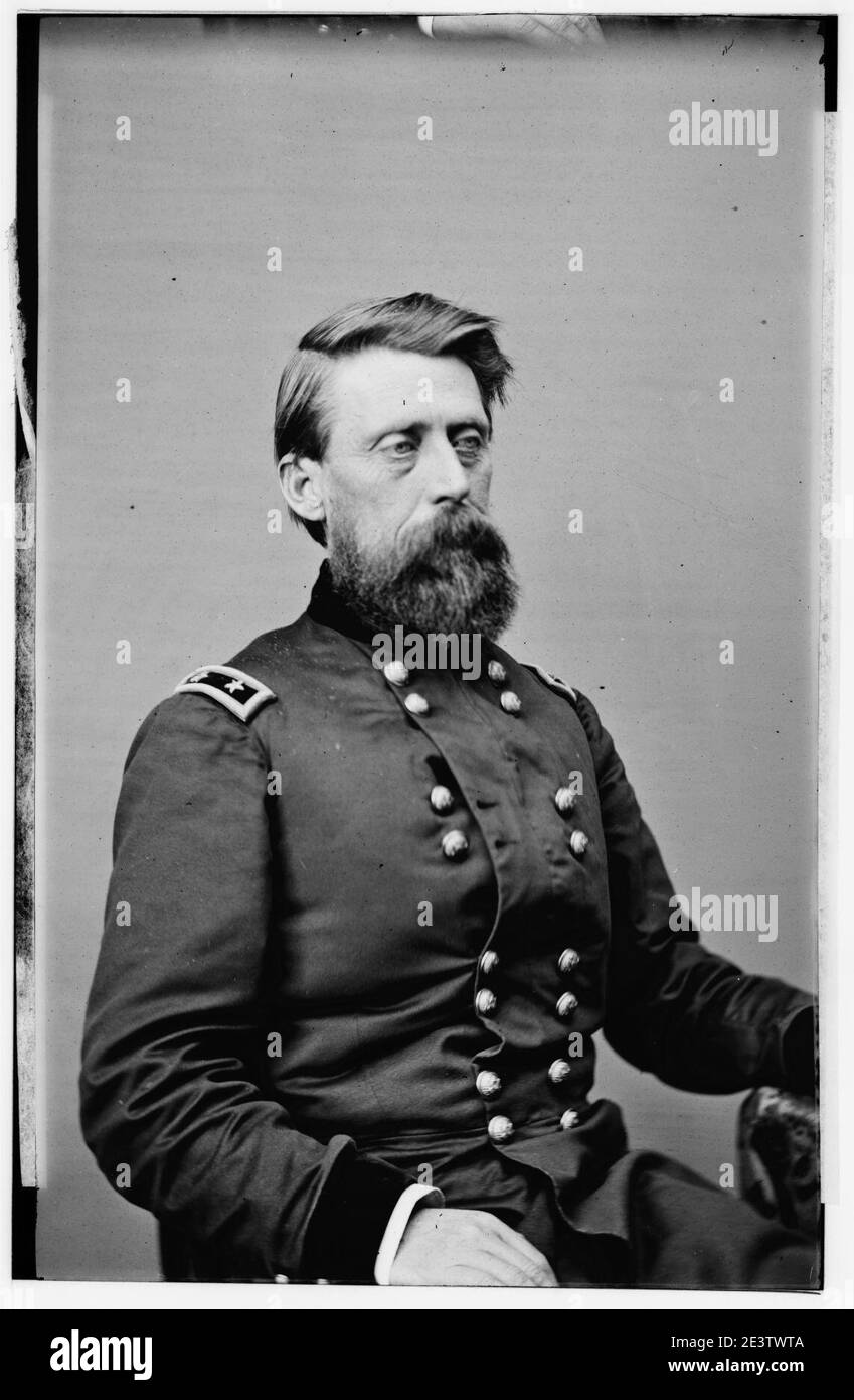 Maj. Gen. Jefferson C. Davis Stock Photo - Alamy