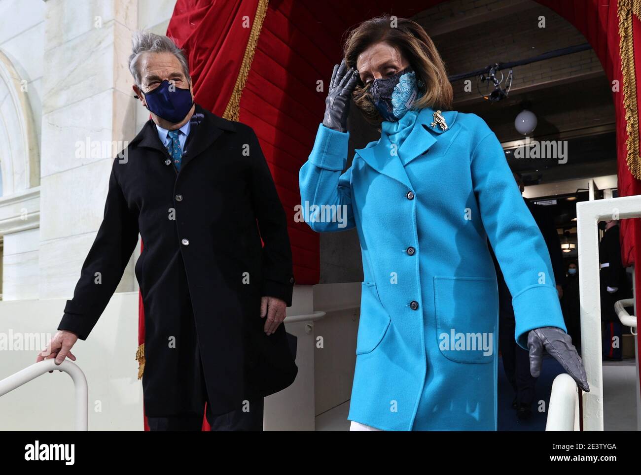 Washington, DC. 20th Jan, 2021.Speaker of the House Nancy Pelosi ...