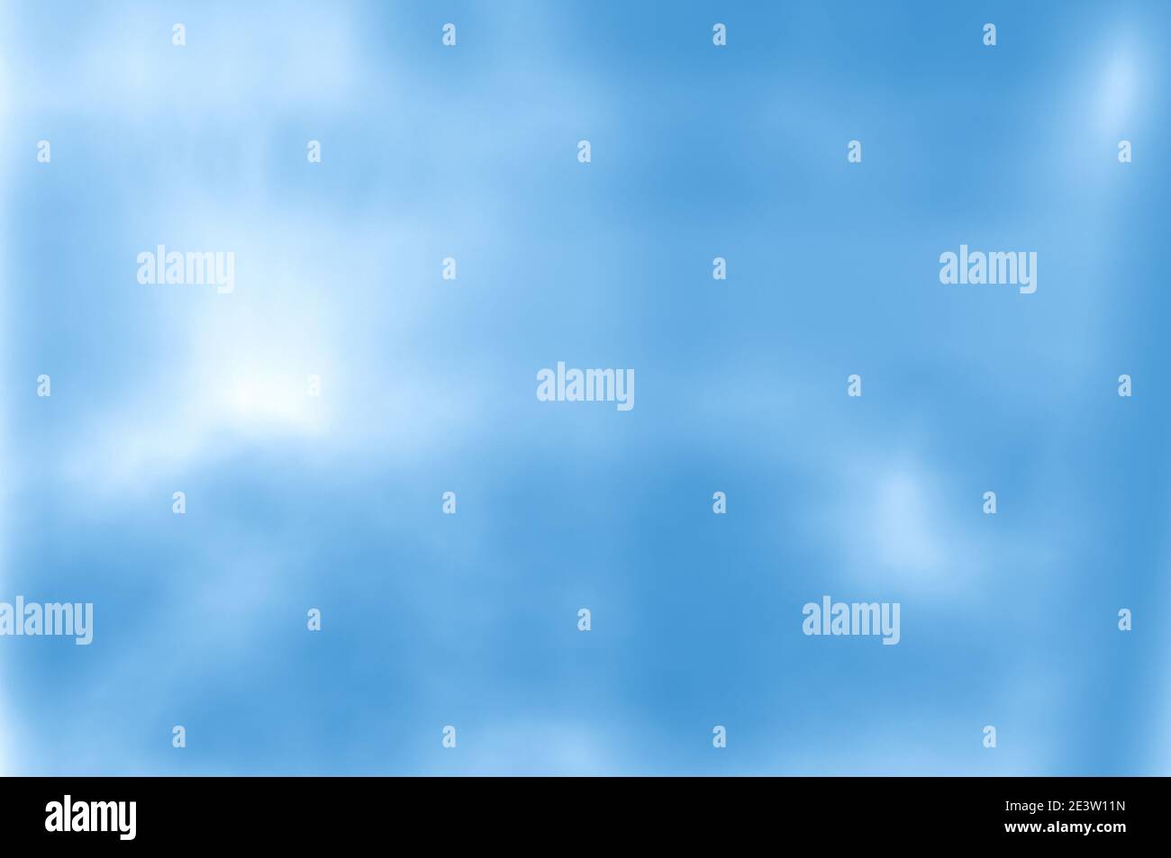 background of blue color with white in the form of a daytime sky with clouds Stock Photo