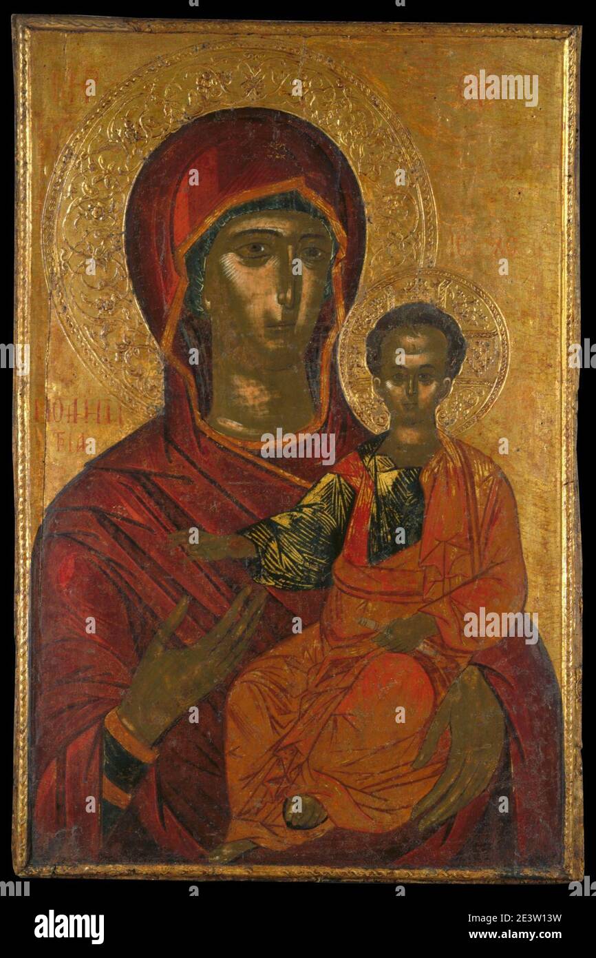 Virgin hodegetria hi-res stock photography and images - Alamy