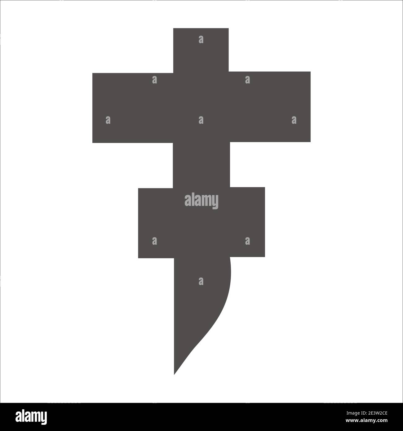 letter F logo and monogram Stock Vector