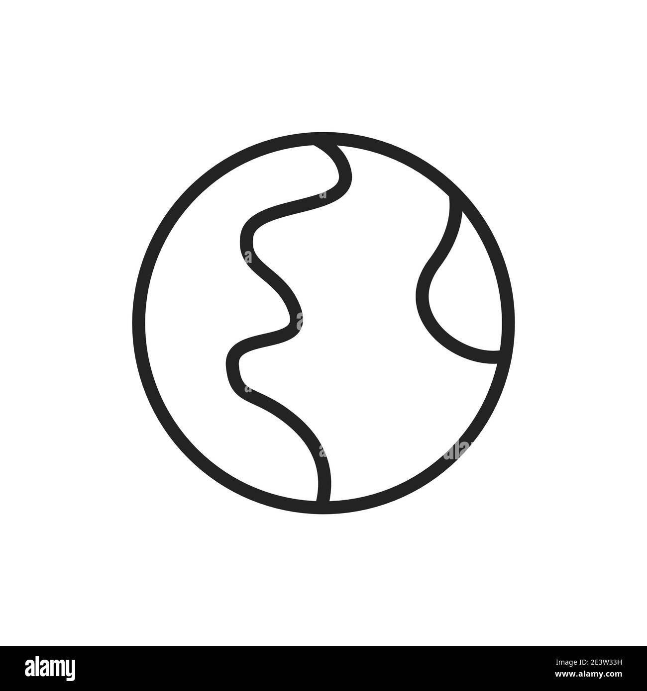 Pistachio paste color line icon. Isolated vector element. Stock Vector