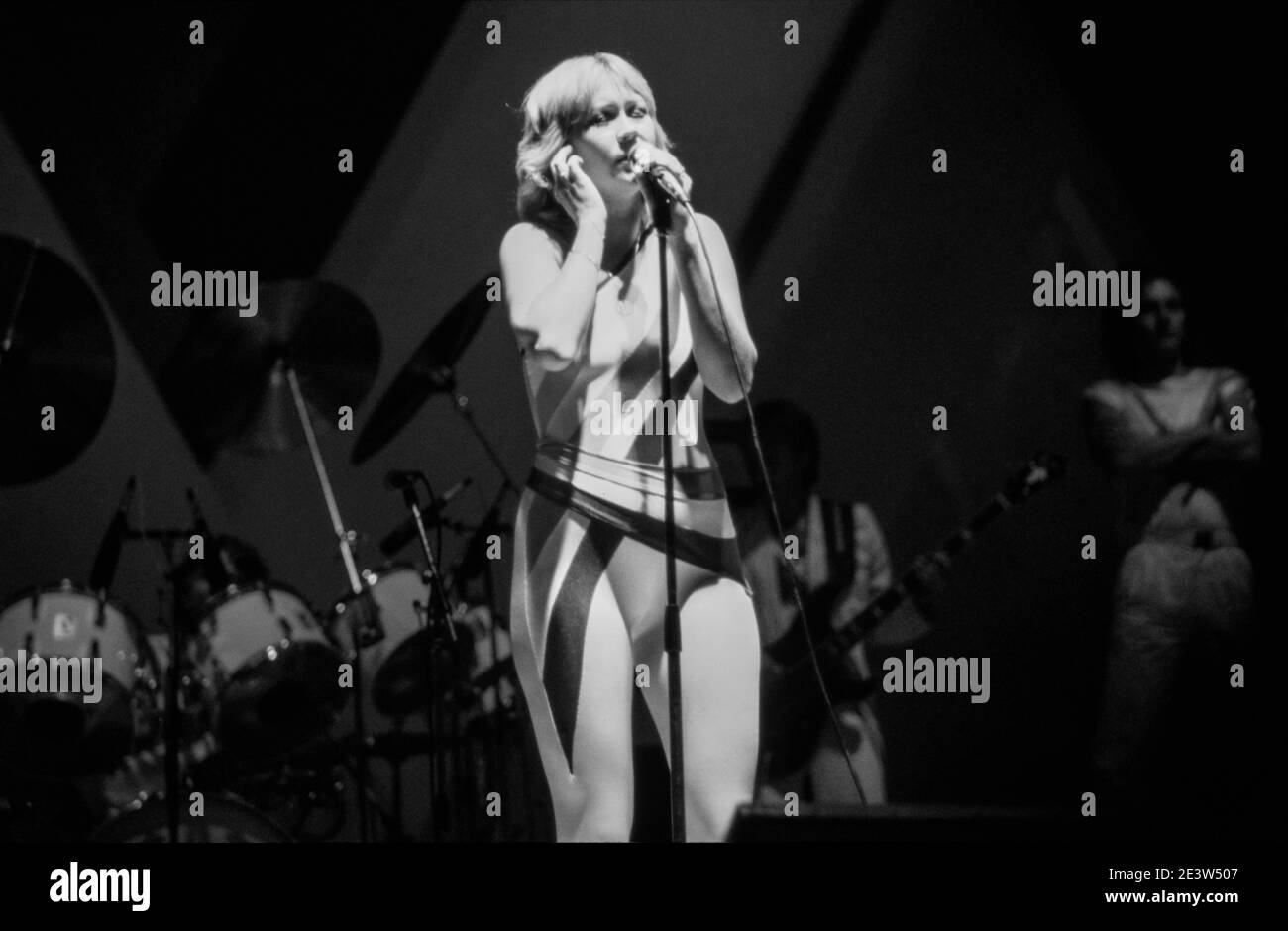 Agnetha faltskog and abba Black and White Stock Photos & Images - Alamy