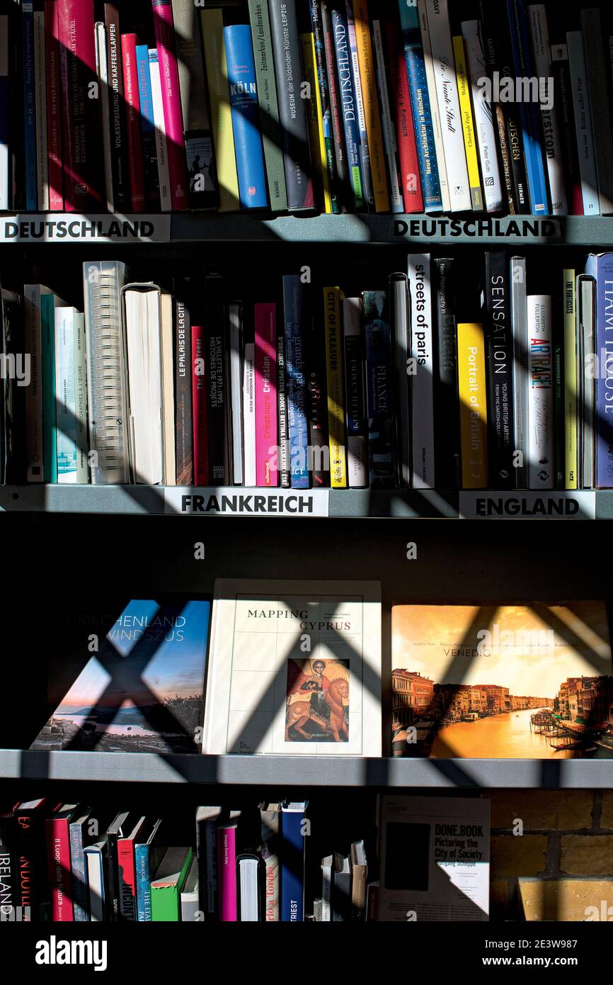 GERMANY / Berlin  /Bookstores / Buecherbogen  bookstore in Berlin  . Stock Photo