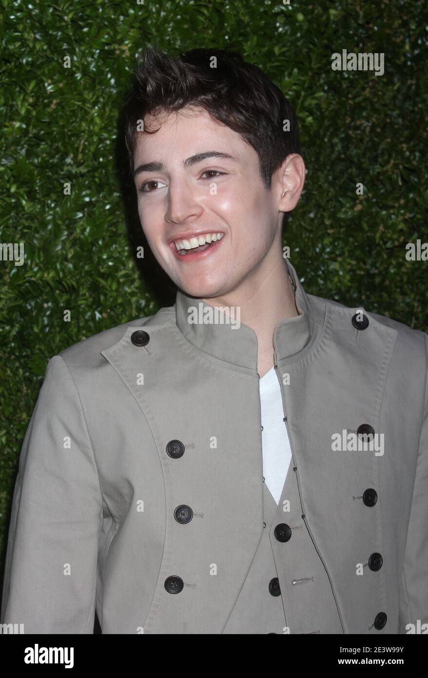 Harry Brant, son of Stephanie Seymour and Peter M. Brant attends a dinner hosted by CHANEL in honor of the 2014 Tribeca Film Festival Artist Program at Balthazar Restaurant in New York City on April 22, 2014.  Photo Credit: Henry McGee/MediaPunch Stock Photo