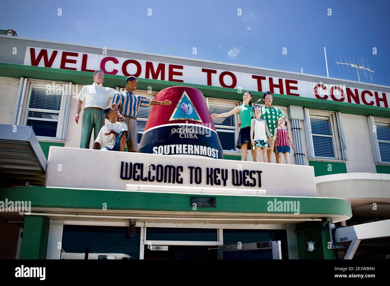 Key West, FL, USA. Famous destination location Stock Photo Alamy