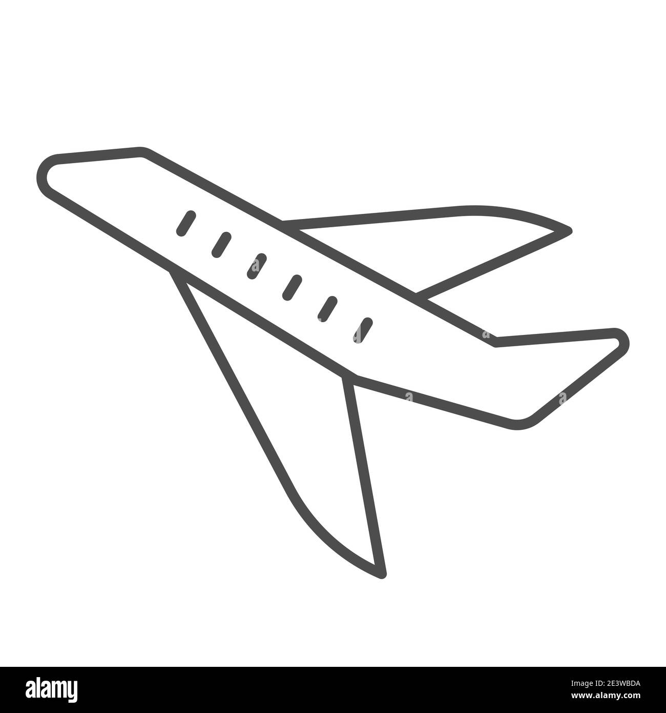 Airplane outline hires stock photography and images  Alamy