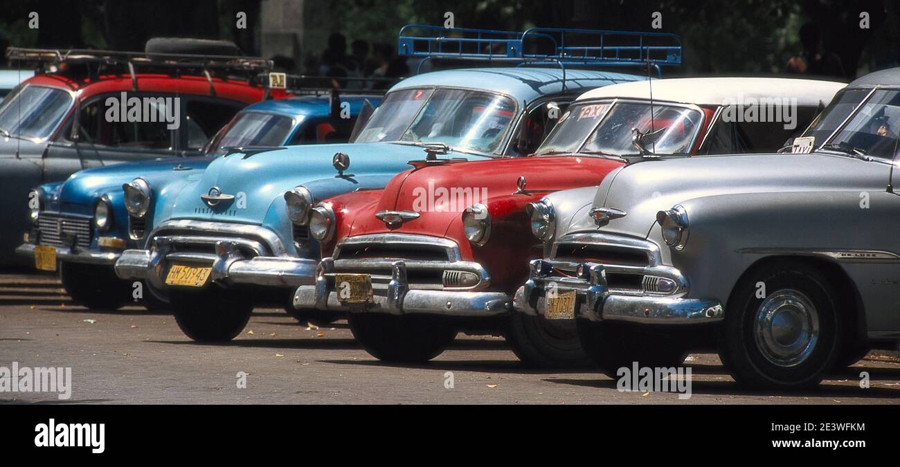 Havana - Cuba 1998 (Photo on photographic film) Stock Photo