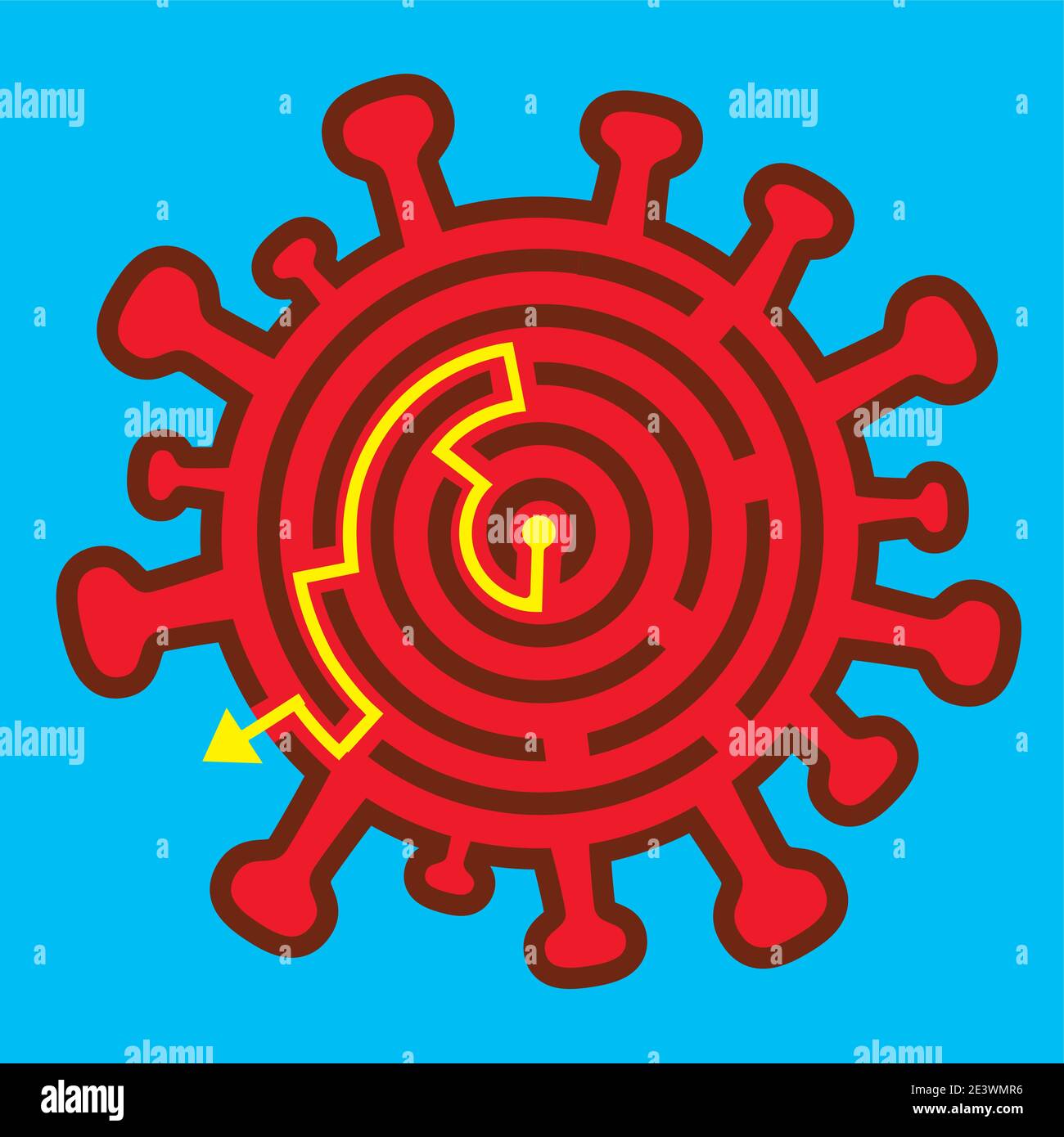 Social Separation Stock Vector Images - Alamy
