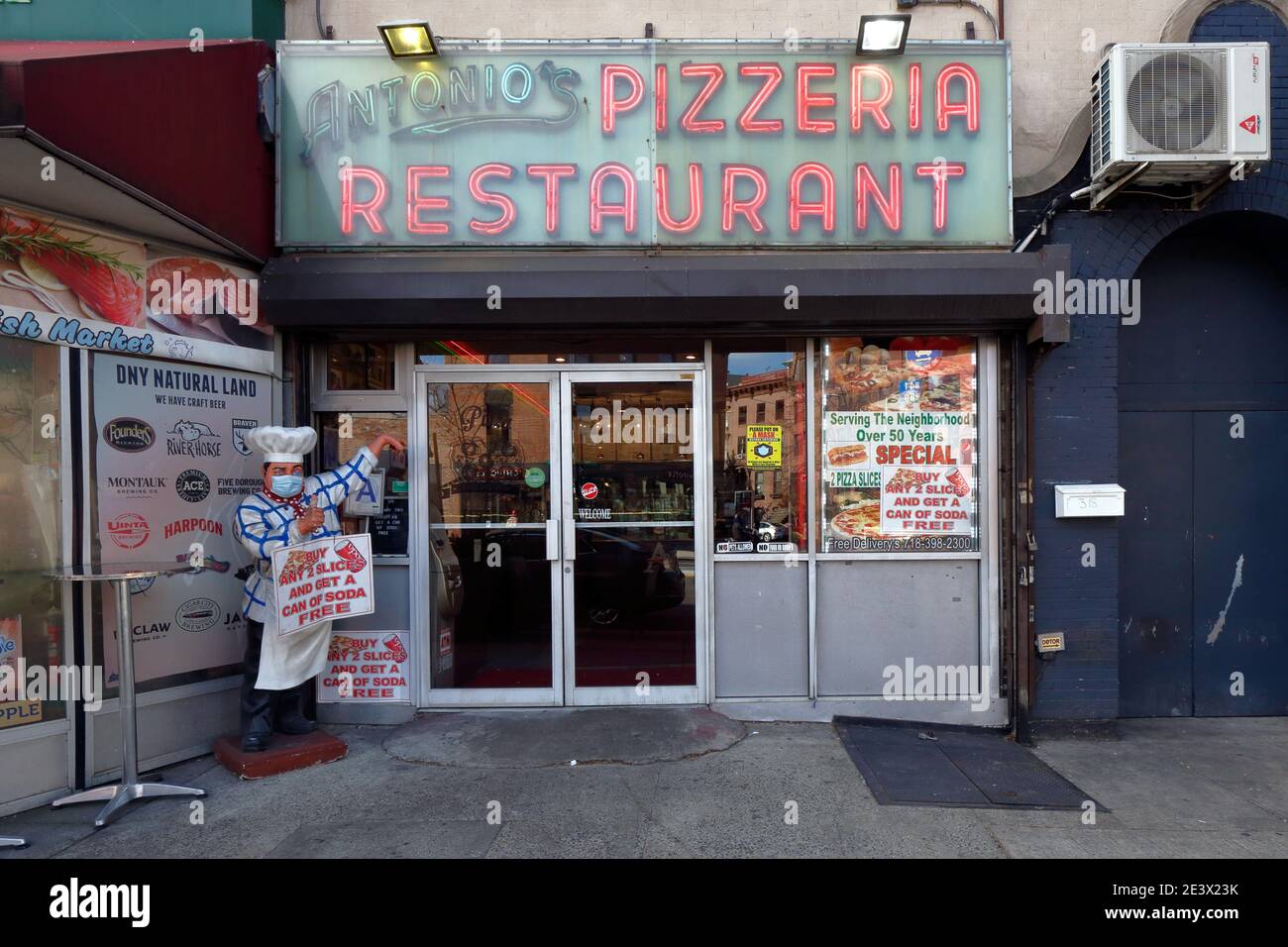 Antonio's, 318 Flatbush Ave, Brooklyn, New York, NYC storefront photo ...