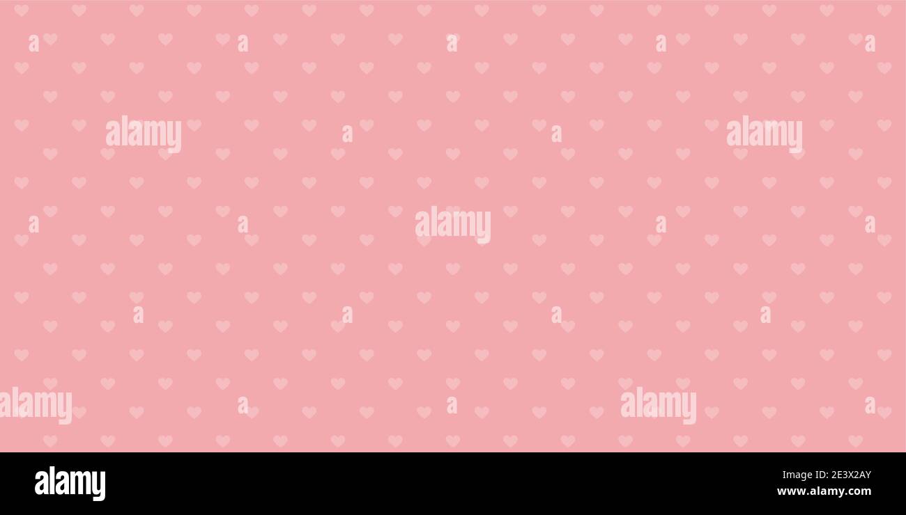 pink background with hearts vector illustration EPS10 Stock Vector ...