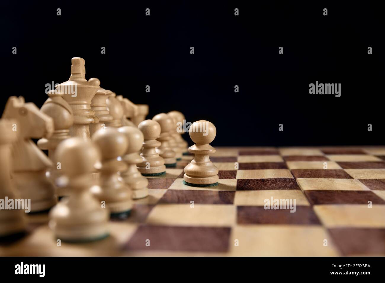 Chess board game concept of business ideas and competition and strategy  plan success meaning Stock Photo - Alamy