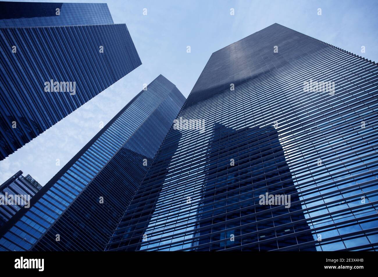 City backgrounds skyscrapers glass hi-res stock photography and images ...