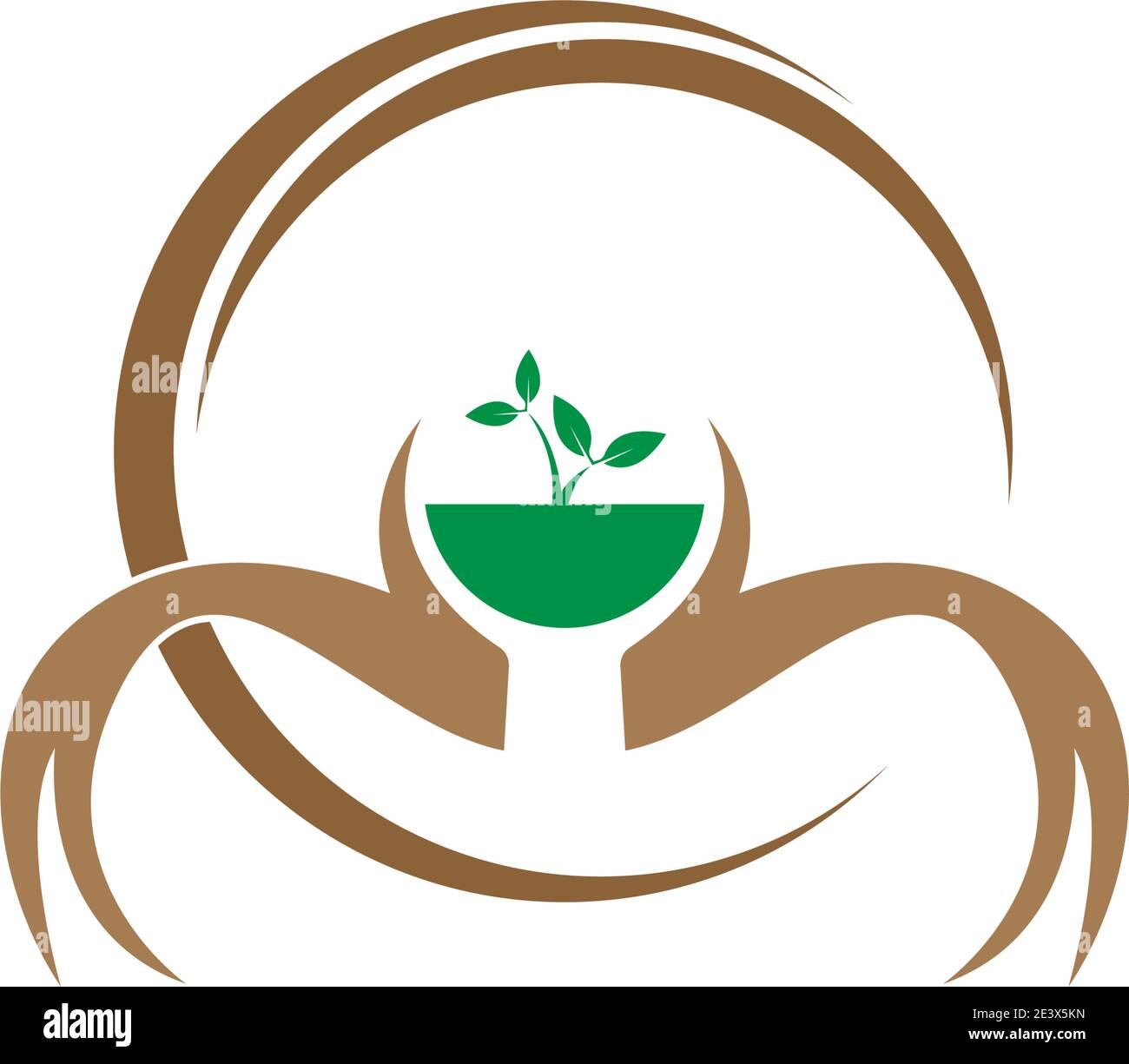 Deer antler logo icon illustration design vector template Stock Vector
