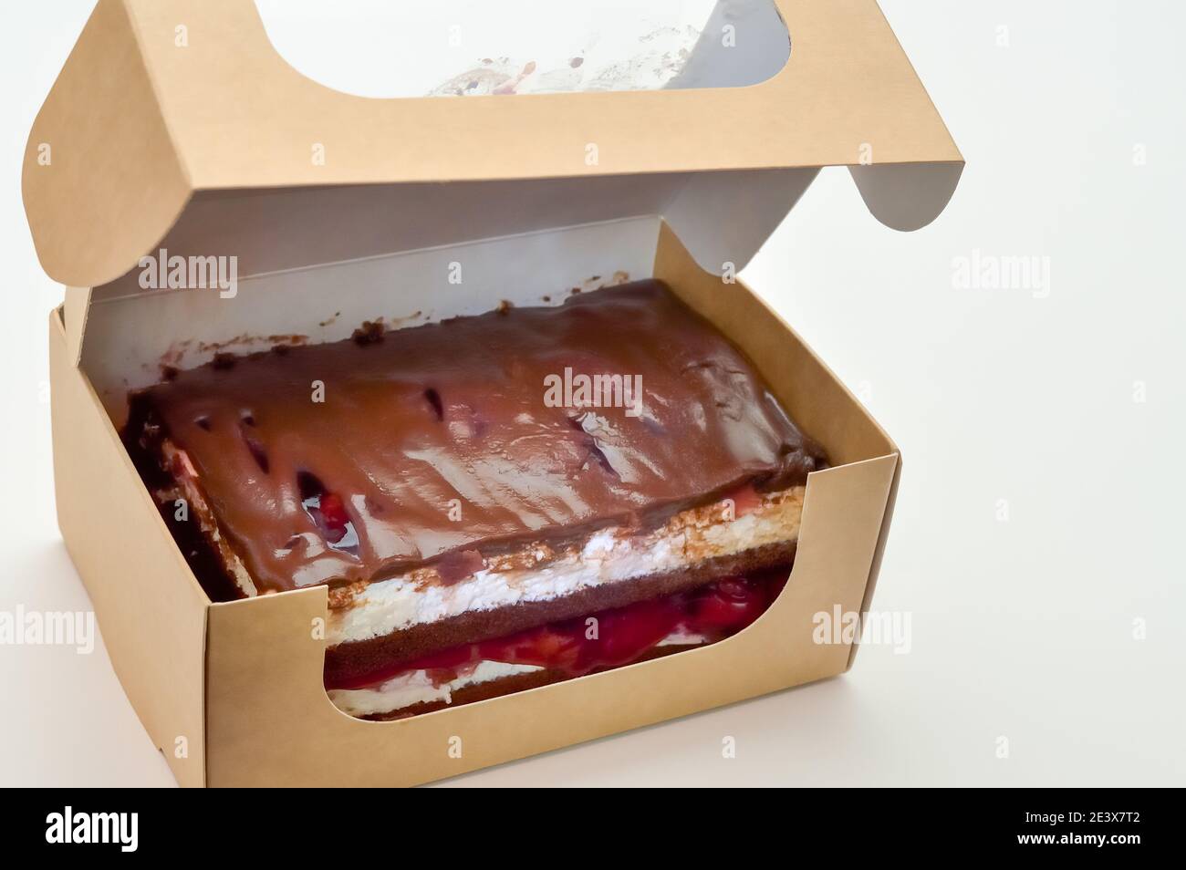 home delivery from the bakery after ordering online, takeaway food