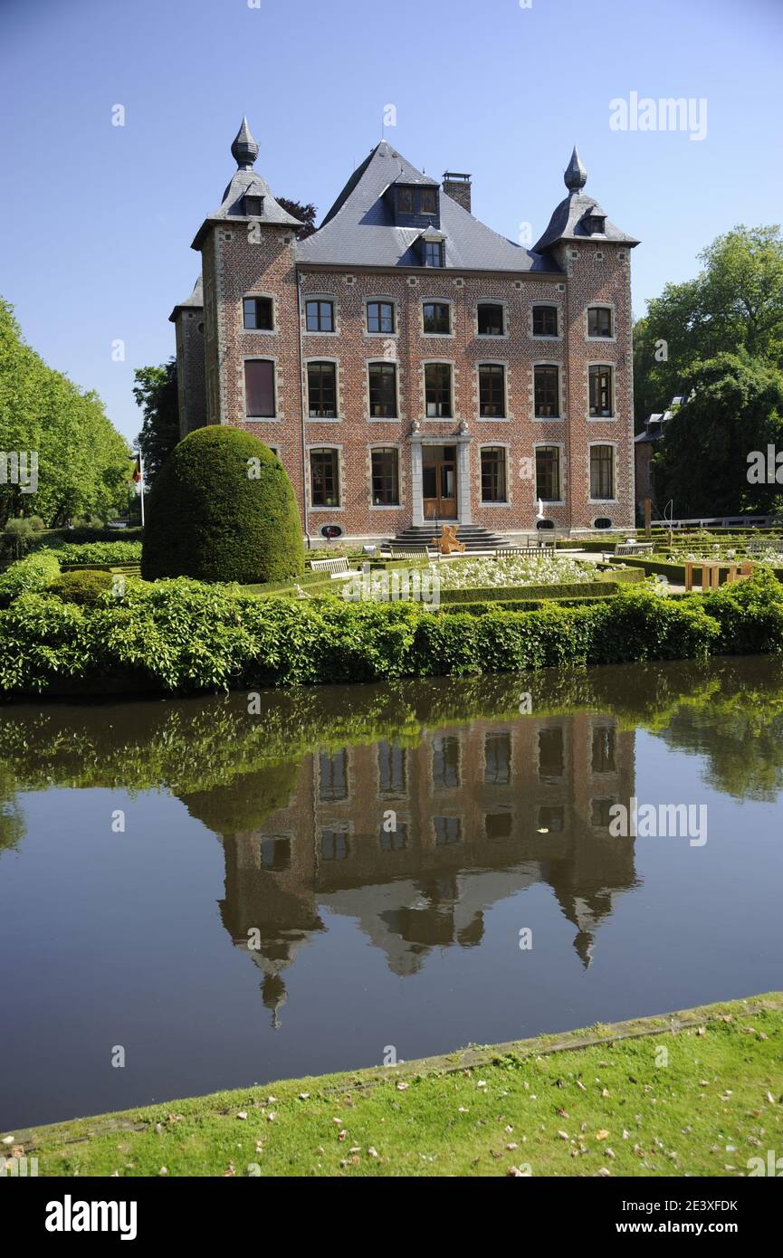 Sint-Pieters-Leeuw, Schloß Coloma Stock Photo