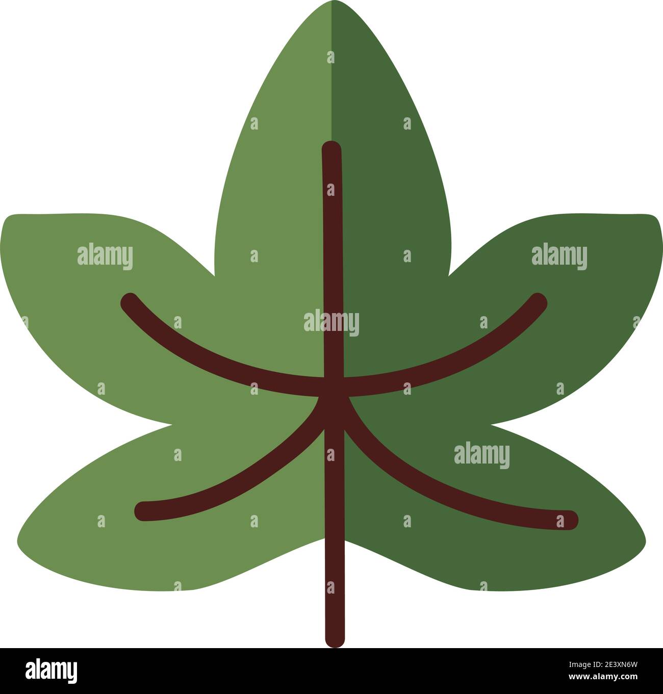 Autumn maple leaf line and fill style symbol design, season nature ...