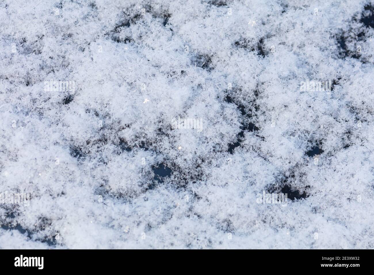 Snow Lies On The Glass Of The Car There Is Room For Text Concept Snowy Winter High Quality Photo Stock Photo Alamy