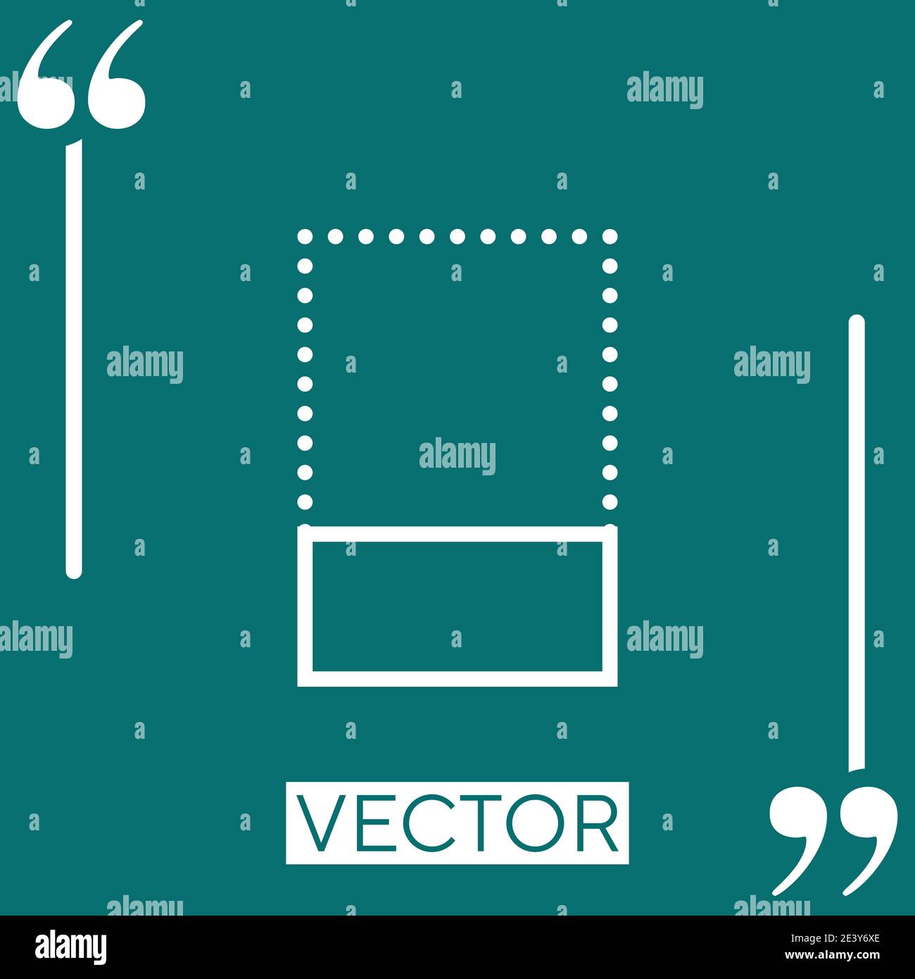 align vector icon Linear icon. Editable stroke line Stock Vector