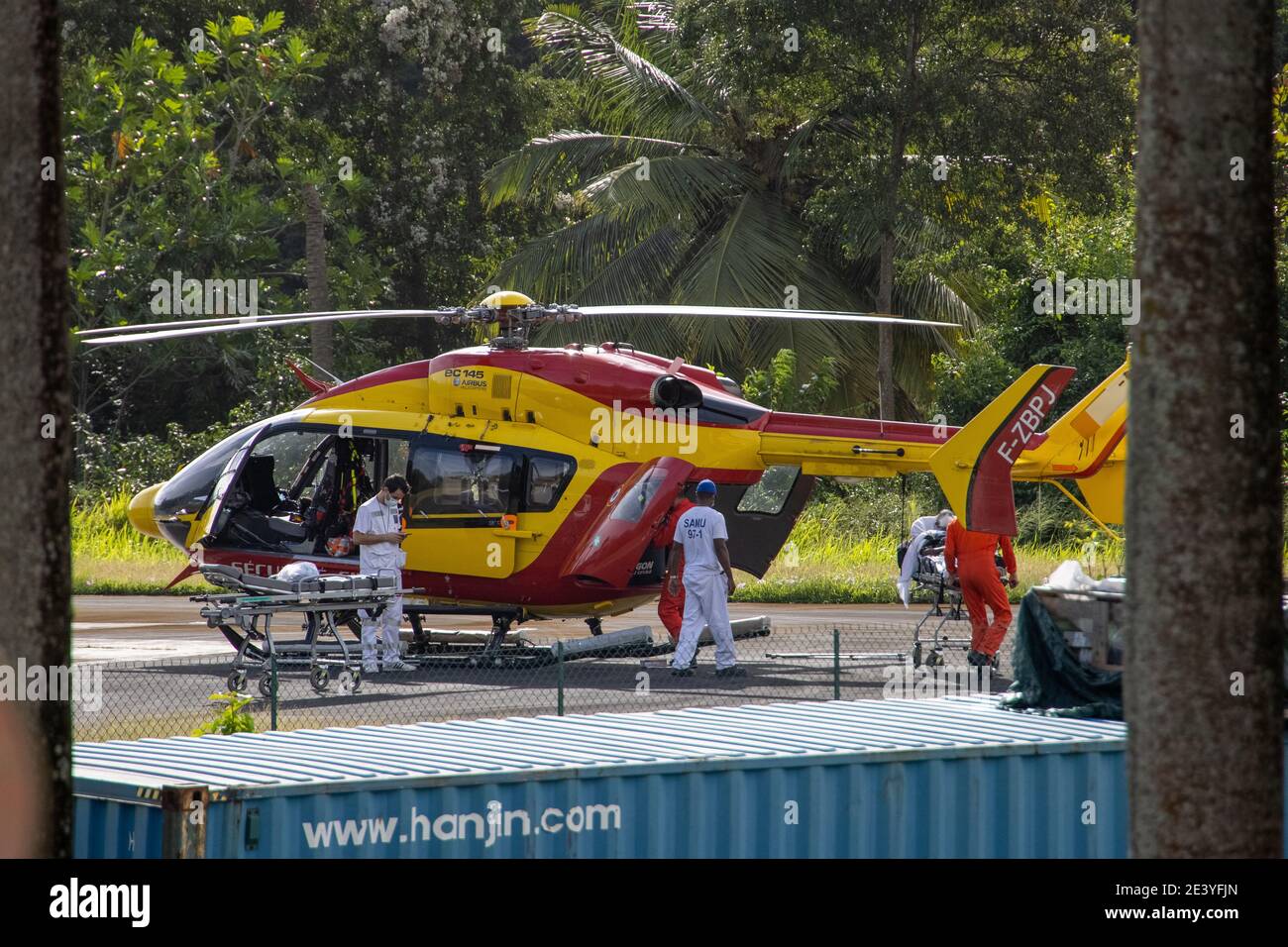 Guadeloupe pointe a pitre office hires stock photography and images