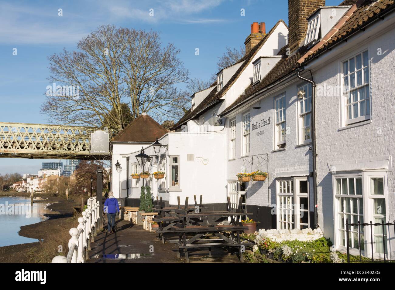 The Bull's Head Public House on StrandontheGreen, Chiswick, London