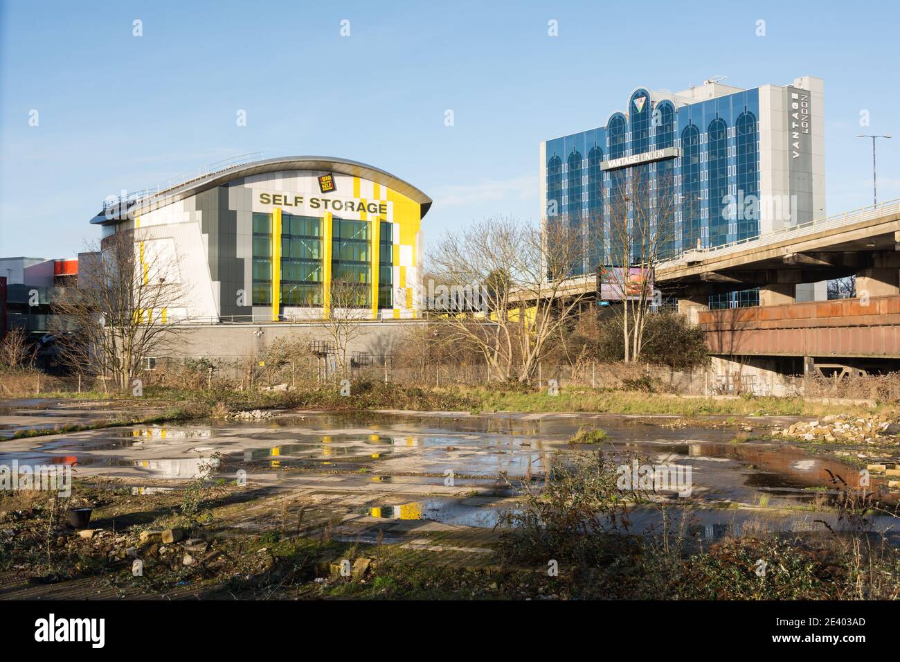 Big Yellow Self Storage Chiswick, London, U.K Stock Photo Alamy