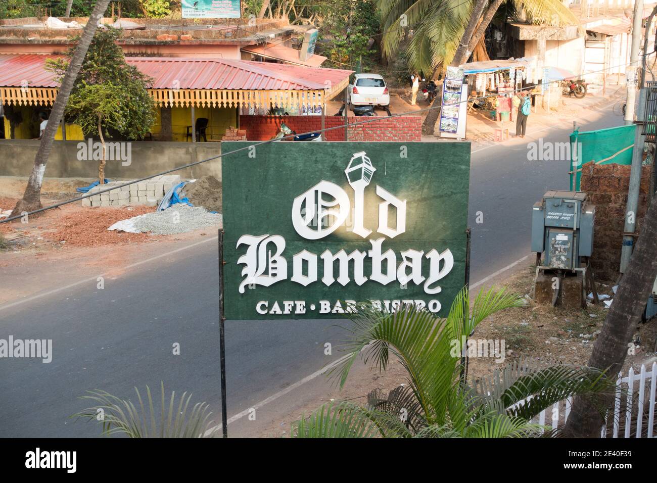 The Old Bombay in Arpora Stock Photo Alamy