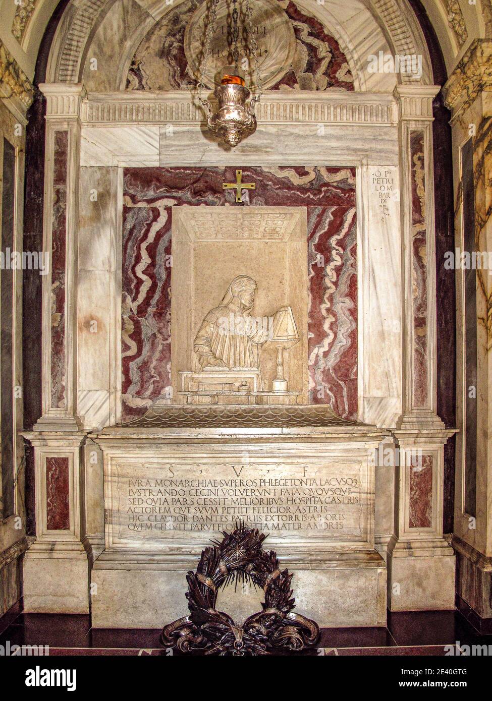 Italy Emilia Romagna Ravenna- Tomb of Dante Alighieri Stock Photo