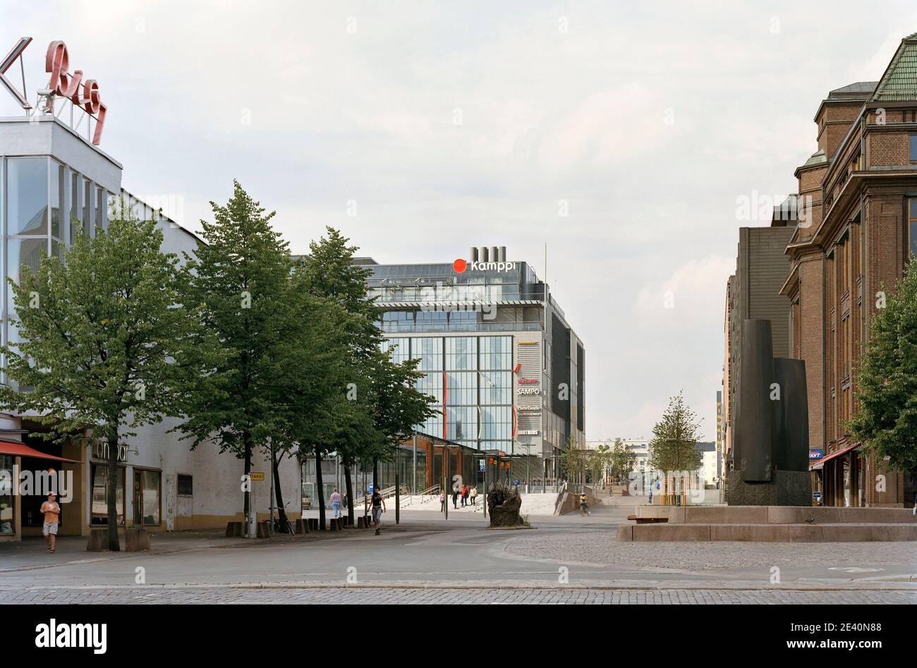 Kamppi Center Helsinki, Architects: Helin & Co Architects, Juhani Pallasmaa Architects, einkaufszentrum, shopping center, shopping centre, centro comm Stock Photo