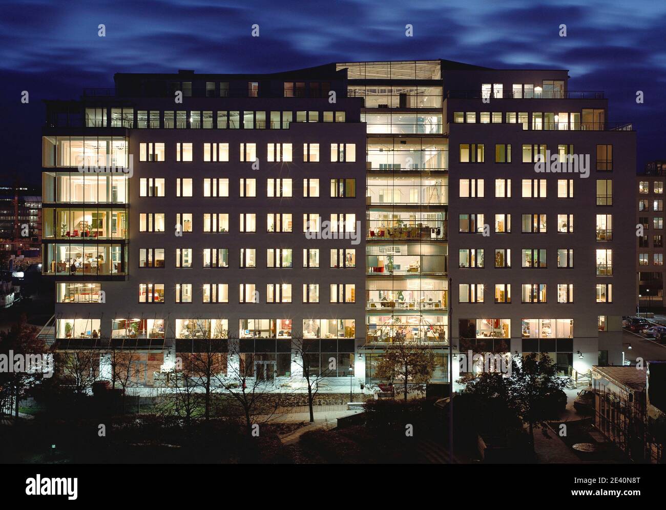 Marievik Office Building schweden, sweden, Svezia, Suecia Architect: DOM Architects, Stockholm 2002 Stock Photo