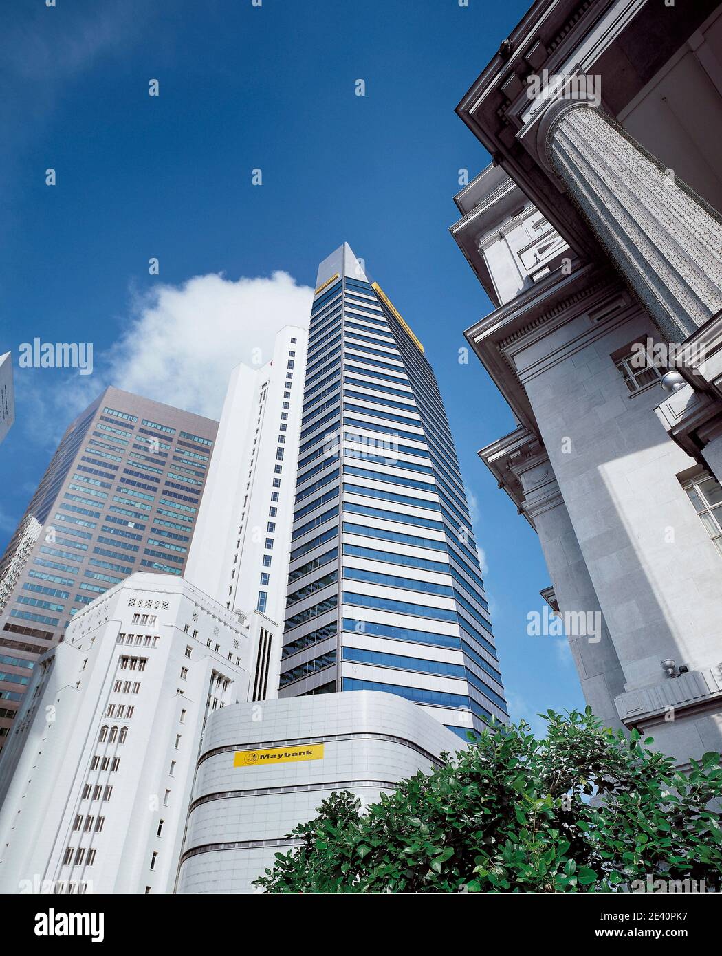 Singapore maybank tower building hi-res stock photography and images - Alamy