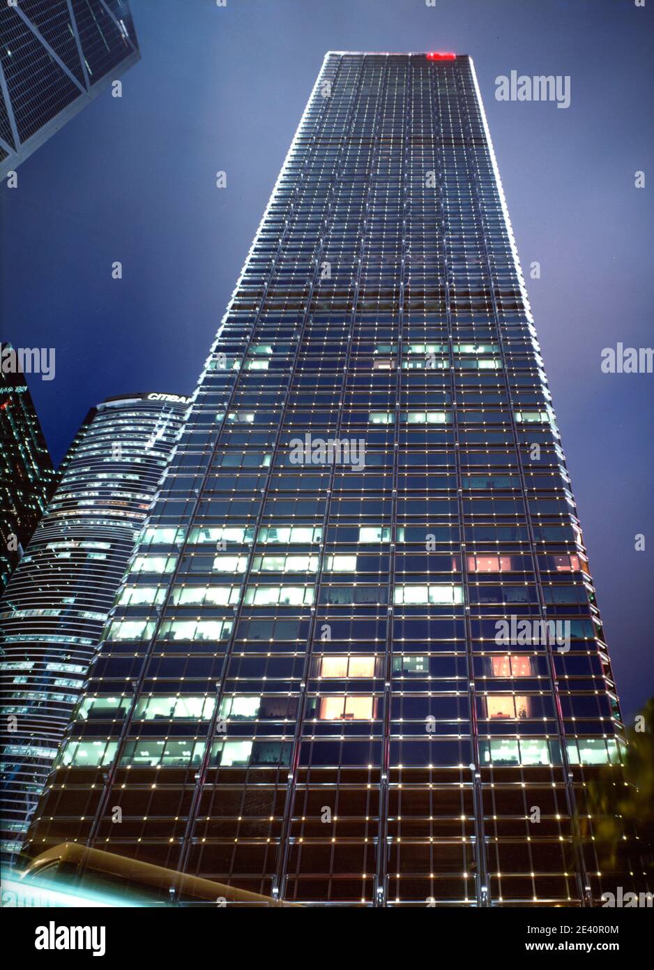 Cheung Kong Centre, Hsin Yieh architects, Cesar Pelli, Hong Kong China Stock Photo