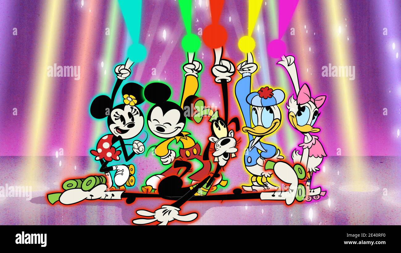 Minnie Mouse, Mickey Mouse, Goofy, Donald Duck, Daisy Duck, "The Wonderful  World of Mickey Mouse" Season 1 (2020) Credit: Disney / The Hollywood  Archive Stock Photo - Alamy