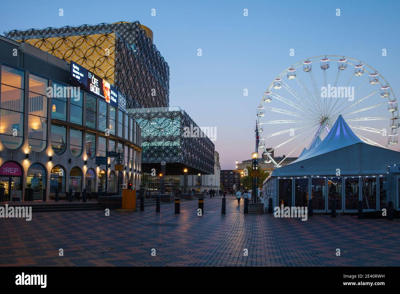 UK, England, West Midlands, Birmingham, The Rep theatre, Libary of