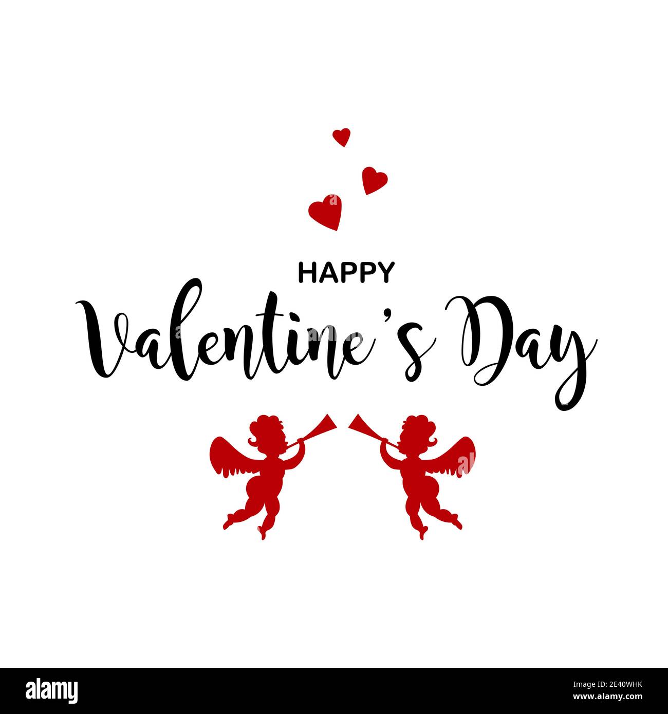 Happy Valentines Day vector illustration Stock Vector Image & Art - Alamy