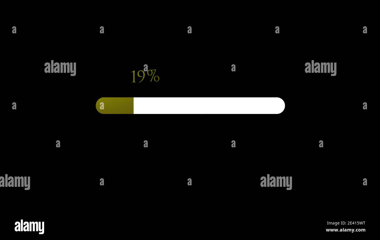 Animated progress bar hi-res stock photography and images - Alamy