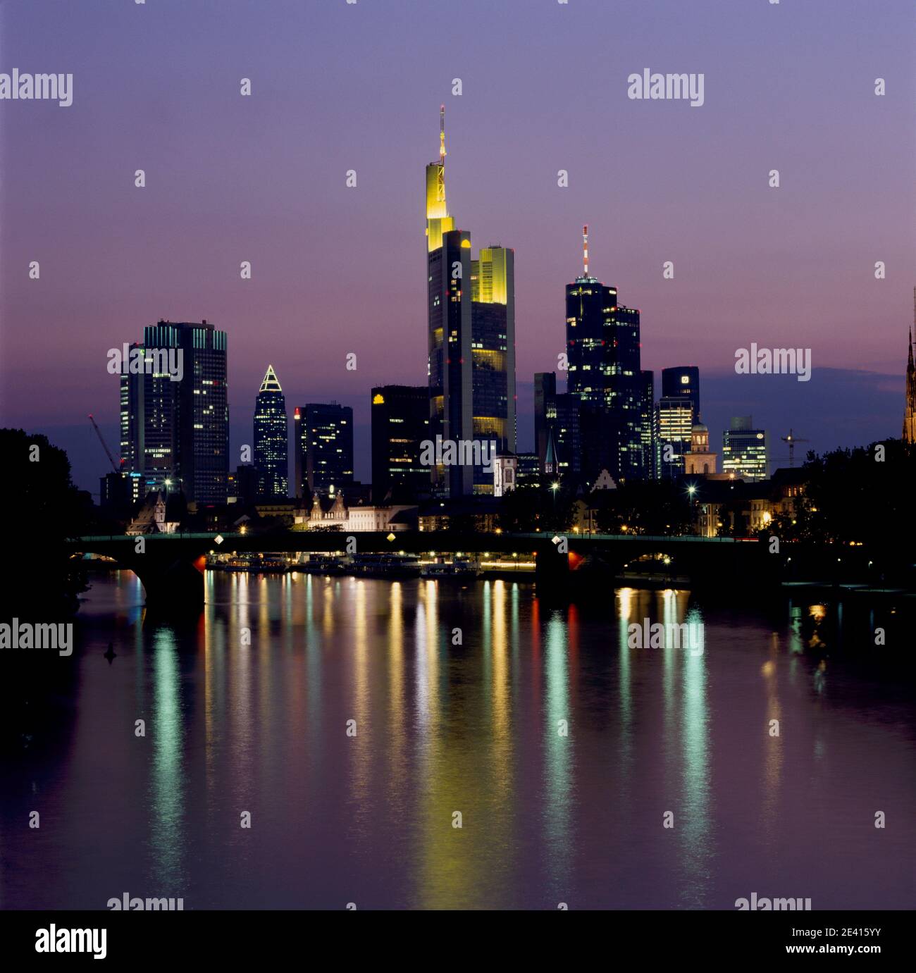 bei Nacht Stock Photo