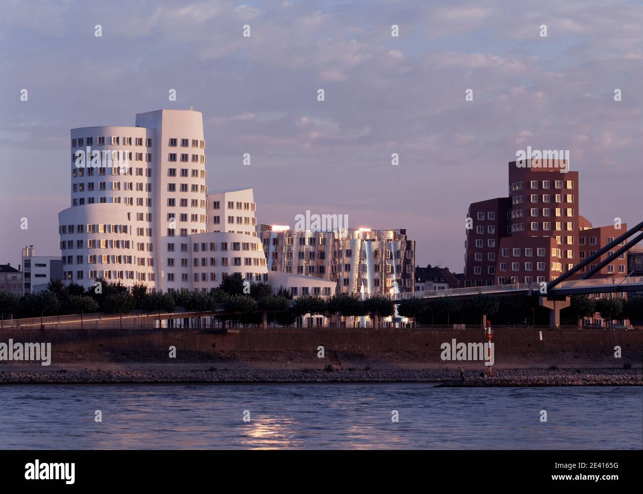 Zollhof von Frank O. Gehry Stock Photo