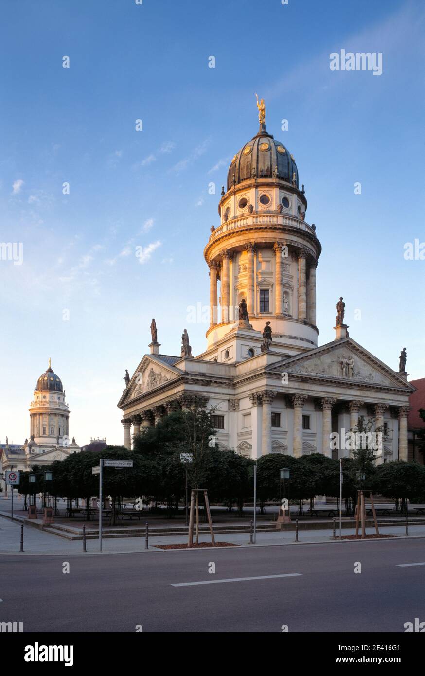 Französischer und Deutscher Dom Stock Photo
