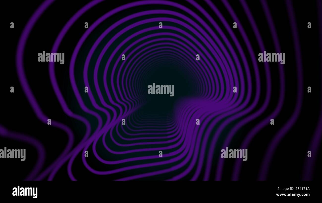 Abstract Hi Tech geometric futuristic modern tunnel background motion ...