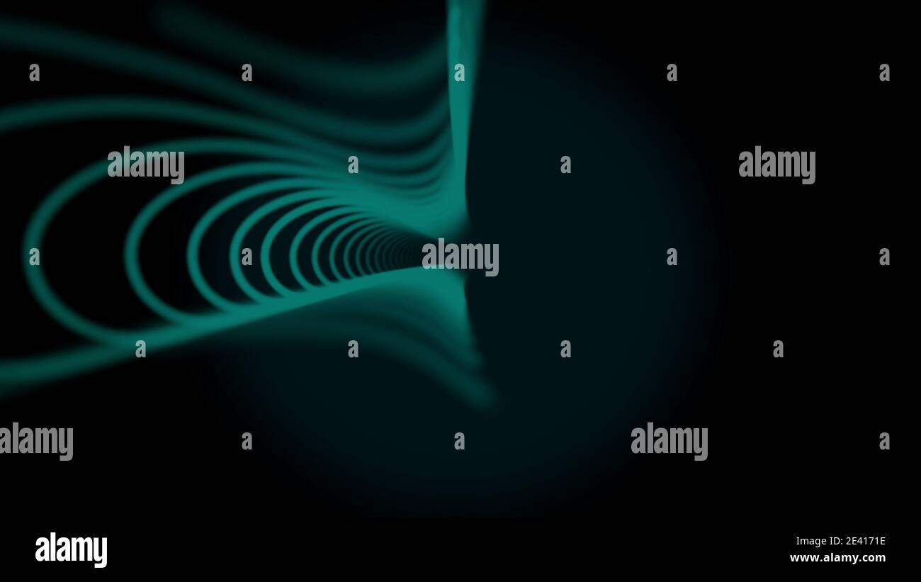 Abstract Hi Tech geometric futuristic modern tunnel background motion ...