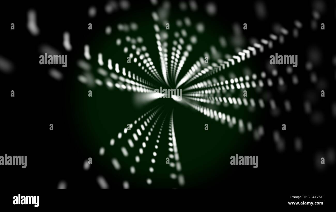 Abstract Hi Tech geometric futuristic modern tunnel background motion ...