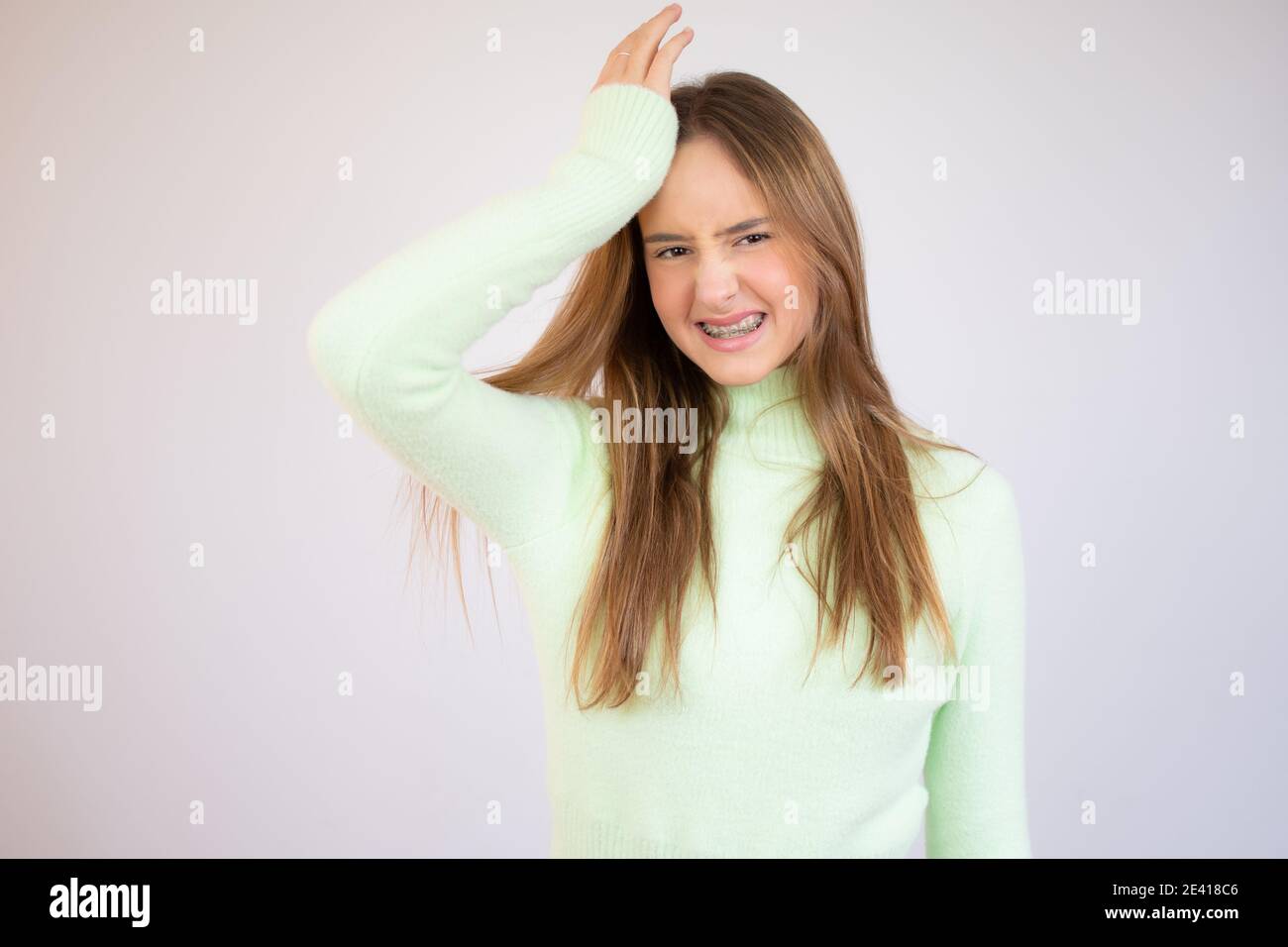 Young Girl Oops