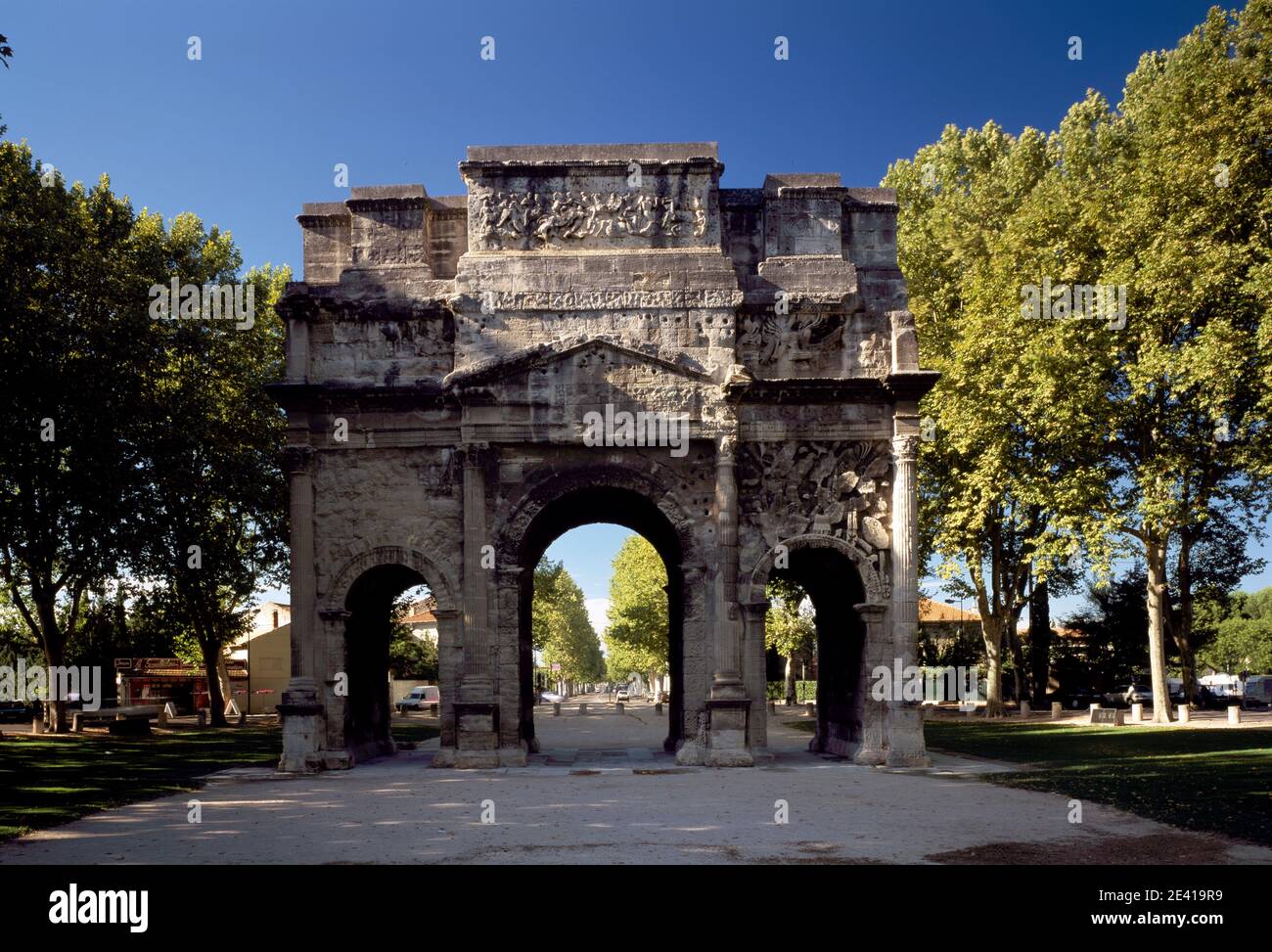 Gesamtansicht Stock Photo