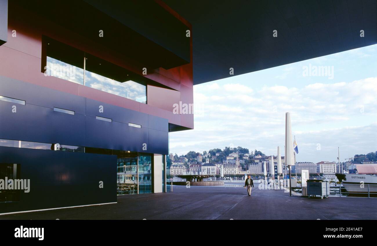 1995-2000 erbaut von Jean Nouvel Stock Photo