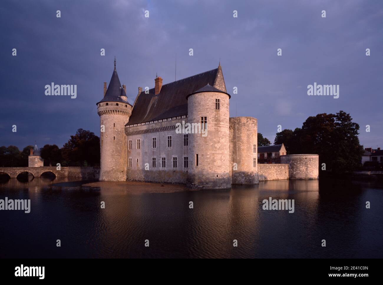 Blick von Nordwesten Stock Photo