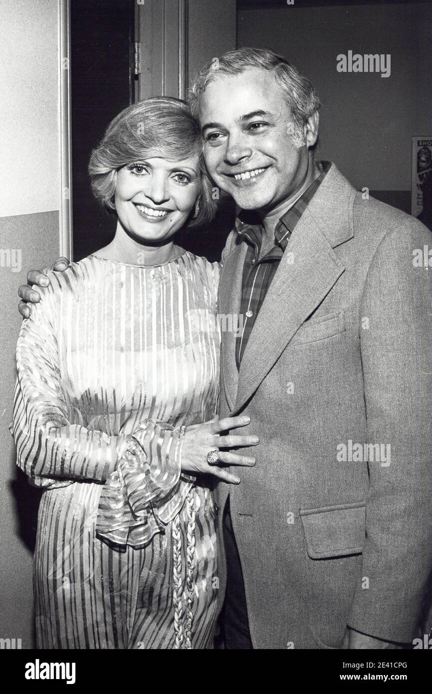 Florence Henderson with husband Ira Bernstein Credit: Ralph Dominguez/MediaPunch Stock Photo - Alamy