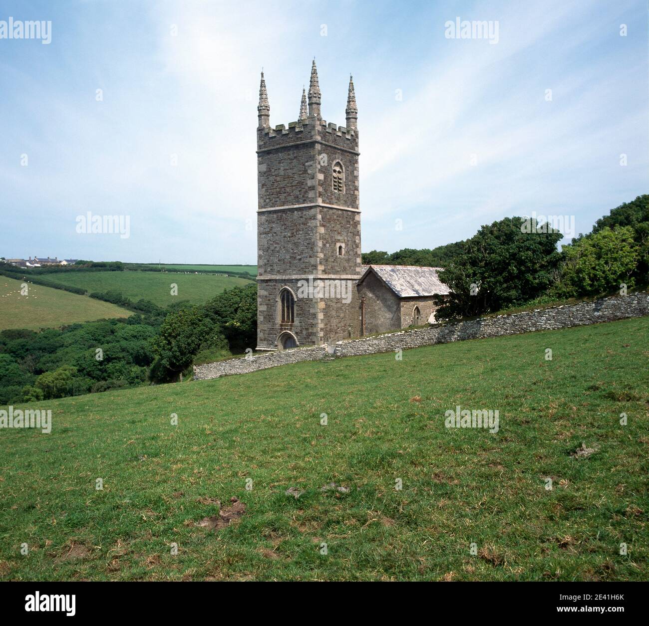 Ansicht von Westen Stock Photo - Alamy